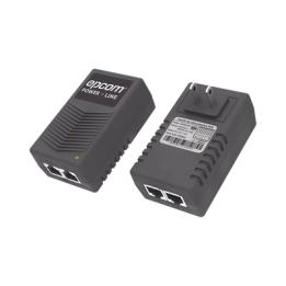 Adaptador de pared / Inyector PoE / 24 Vcc / 1 A / Controlado por chip IC / Protección contra OV, OC, SC, UV/  Fácil