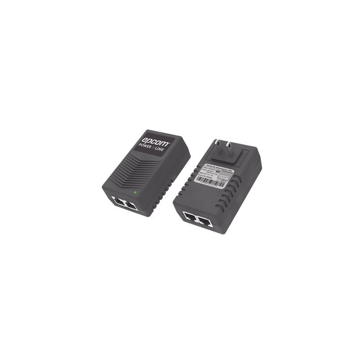 Adaptador de pared / Inyector PoE / 24 Vcc / 1 A / Controlado por chip IC / Protección contra OV, OC, SC, UV/  Fácil