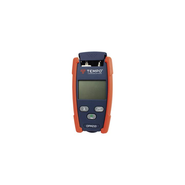 Medidor de Potencia (Micro OPM) para Fibra Óptica con Localizador Visual de Fallos (VFL), Entrada Universal de 2.5 mm