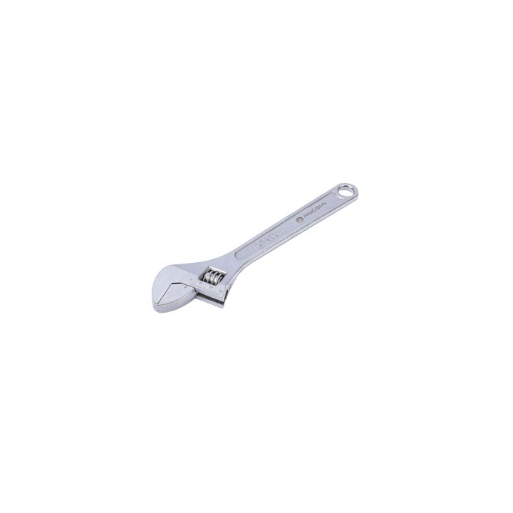 Llave Ajustable (Perico) de 20.5 cm (10”). Apertura máxima de Mordaza de 30 mm.
