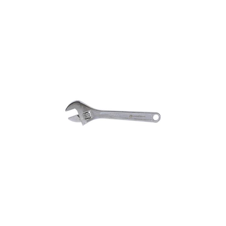 Llave Ajustable (Perico) de 20.5 cm (10”). Apertura máxima de Mordaza de 30 mm.