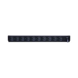 PDU Básico Para Distribución de Energía, Con 10 Tomas NEMA 5-15R Traseras, 1UR, 15 Amp, 120 Vca
