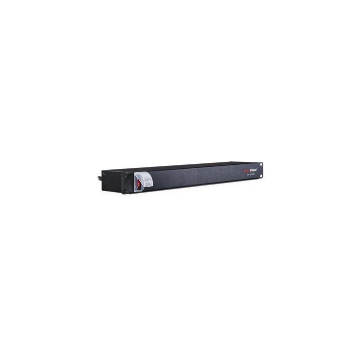 PDU Básico Para Distribución de Energía, Con 10 Tomas NEMA 5-15R Traseras, 1UR, 15 Amp, 120 Vca