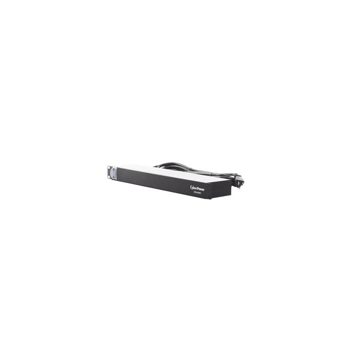 PDU Básico Para Distribución de Energía, Con 10 Tomas NEMA 5-15R Traseras, 1UR, 15 Amp, 120 Vca