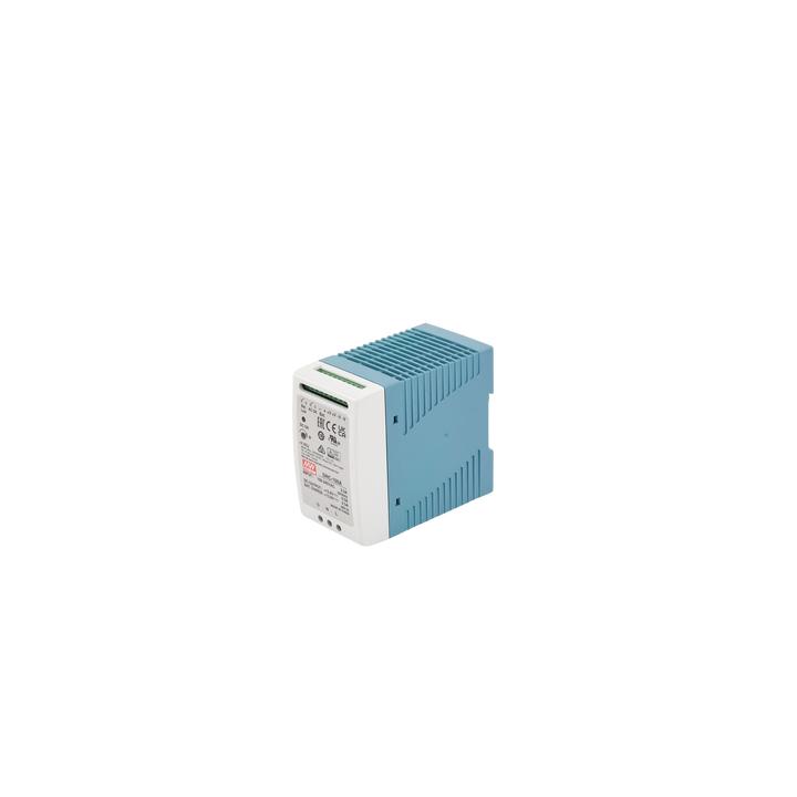 Fuente de poder Riel Din 12V, 100W con Cargador de Batería