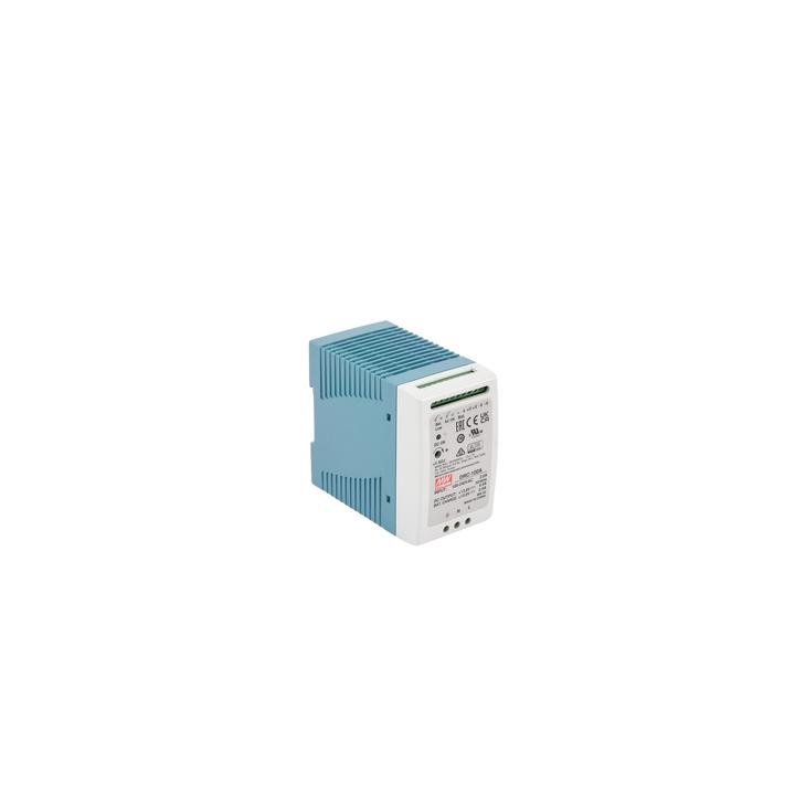 Fuente de poder Riel Din 12V, 100W con Cargador de Batería
