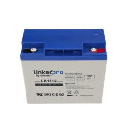 Batería 12 V / 18 Ah / UL / Tecnología AGM / Vida útil promedio de 5 años / Para uso en equipo electrónico,