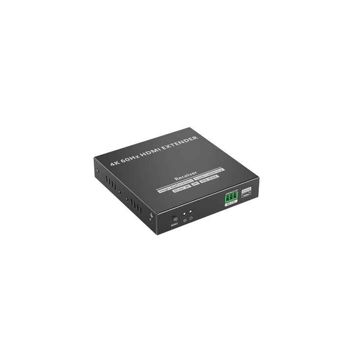 Receptor Compatible para Kit TT582 | 4K @60Hz | Cat 6, 6a y 7 |  hasta 120 metros |