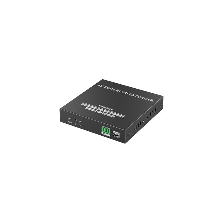 Receptor Compatible para Kit TT582 | 4K @60Hz | Cat 6, 6a y 7 |  hasta 120 metros |