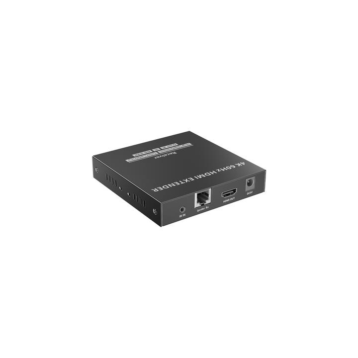 Receptor Compatible para Kit TT582 | 4K @60Hz | Cat 6, 6a y 7 |  hasta 120 metros |