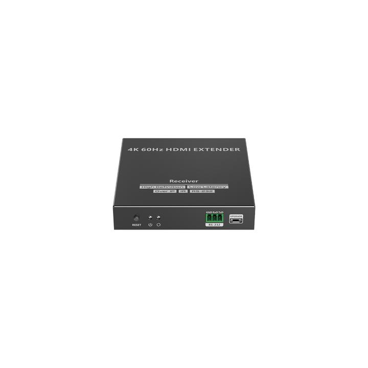Receptor Compatible para Kit TT582 | 4K @60Hz | Cat 6, 6a y 7 |  hasta 120 metros |