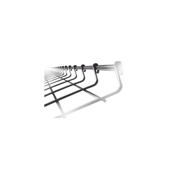 Charola Tipo Malla 54/200 mm, Acabado Electro Zinc, Hasta 172 Cables Cat6, Tramo de 3 Metros