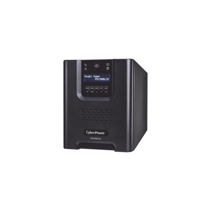 UPS de 1500 VA/1500 W, Topología Línea Interactiva, Entrada 120 Vca NEMA 5-15P, Onda Senoidal Pura, Mini Torre, Con 8