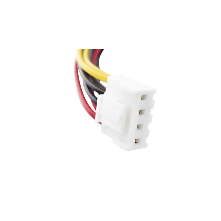 Cable Doble de Corriente SATA / Compatible con DVR's epcom / HIKVISION / 25 cms de Longitud