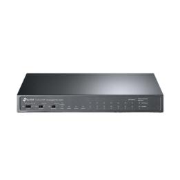 Switch PoE+ No Administrable De Escritorio 11 Puertos / 8 puertos 10/100 Mbps PoE af/at Inteligiente / Presupuesto 124