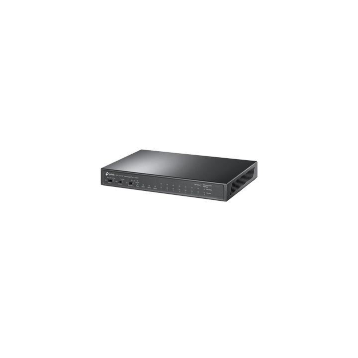 Switch PoE+ No Administrable De Escritorio 11 Puertos / 8 puertos 10/100 Mbps PoE af/at Inteligiente / Presupuesto 124