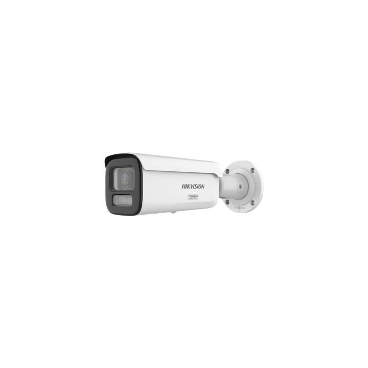 [Dual Light + ColorVu 3.0 + HikAI] Bala IP 8 Megapixel / Lente Mot. 2.8 a 12 mm / 60 mts IR + Luz Blanca / Exterior