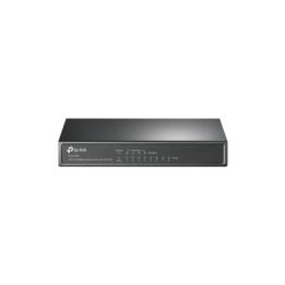 Switch PoE+ No Administrable / De Escritorio 8 puertos 10/100 Mbps / 4 puertos PoE af/at Inteligente / Presupuesto 66 W