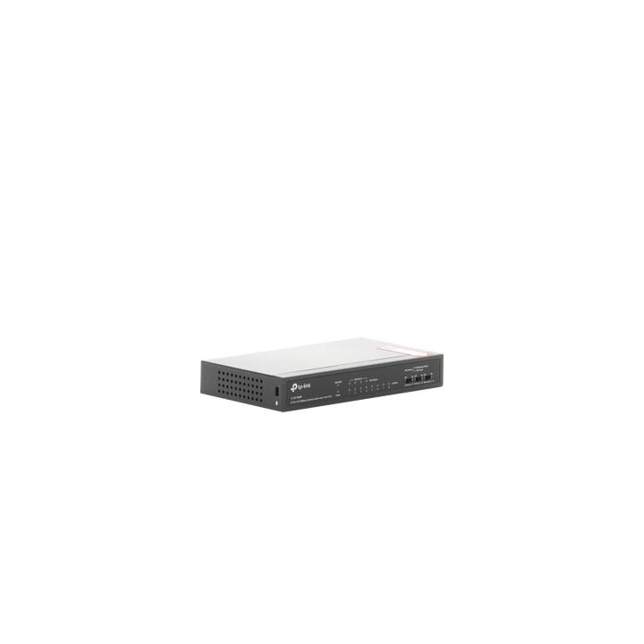 Switch PoE+ No Administrable / De Escritorio 8 puertos 10/100 Mbps / 4 puertos PoE af/at Inteligente / Presupuesto 66 W
