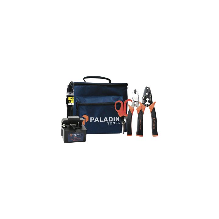 Kit de Herramientas para Terminación de Conectores de Fibra Óptica Prepulidos con Cleaver de 2 Pasos