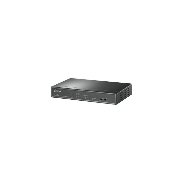 Switch PoE No Administrable de Escritorio / 8 puertos 10/100 Mbps / 4 puertos PoE af / Presupuesto 41 W / Modo extensor