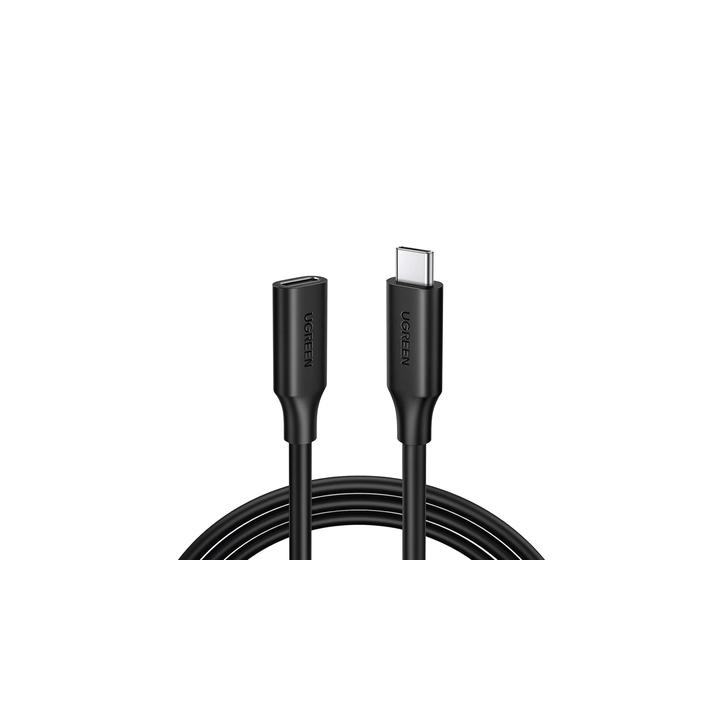 Cable USB-C Macho a USB-C Hembra | 1metro | USB-C 3.1 Gen 2 | Compatible con Thunderbolt 3 | TPE |  Transferencia de