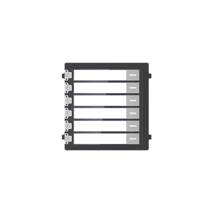 Módulo de Botones Para Videoportero Modular / Llamada de un solo Toque / Soporta Hasta 6 Monitores Principales