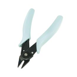 Pinza De Corte Micro de 5" (125 mm). Acero c/mango Ergonómico de PVC. Uso Electrónico. Corte al Ras.