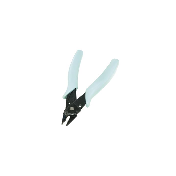 Pinza De Corte Micro de 5" (125 mm). Acero c/mango Ergonómico de PVC. Uso Electrónico. Corte al Ras.