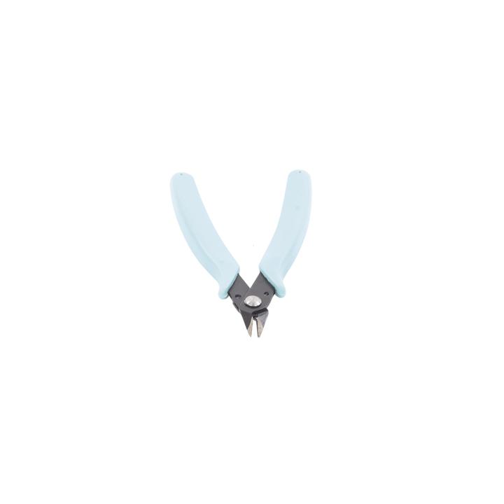 Pinza De Corte Micro de 5" (125 mm). Acero c/mango Ergonómico de PVC. Uso Electrónico. Corte al Ras.