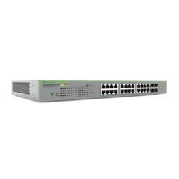 Switch PoE+ Gigabit WebSmart de 24 puertos 10/100/1000 Mbps + 4 puertos SFP Gigabit, 185 W, Version 2