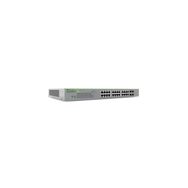 Switch PoE+ Gigabit WebSmart de 24 puertos 10/100/1000 Mbps + 4 puertos SFP Gigabit, 185 W, Version 2