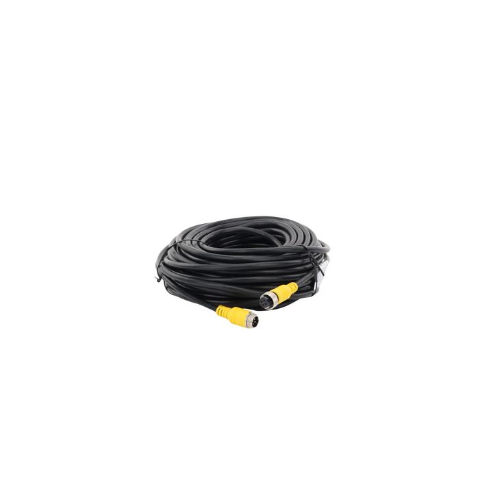 Cable extensor con conector tipo aviación de 15m solo para soluciones de videovigilancia móvil XMR