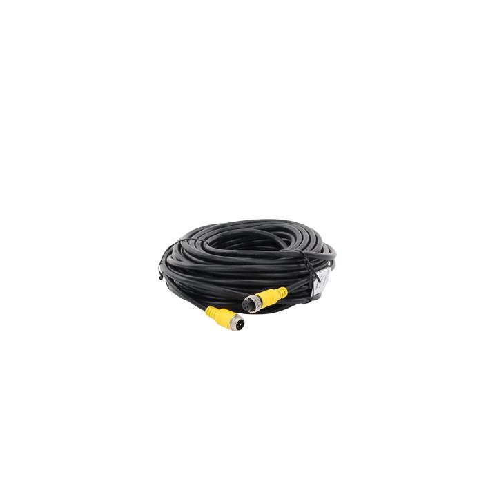 Cable extensor con conector tipo aviación de 15m solo para soluciones de videovigilancia móvil XMR