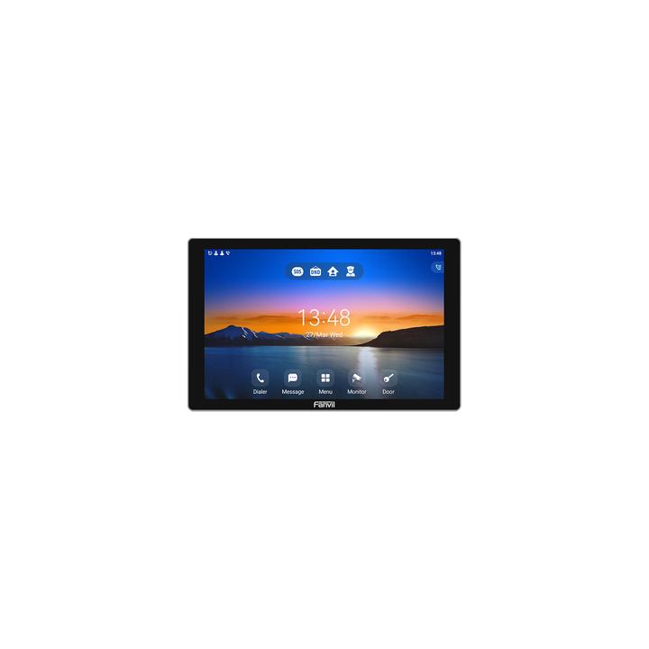 Monitor Audio/Video  IP/SIP para interior, Wi-Fi, pantalla táctil de 10.1", Apertura remota