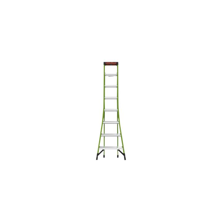 Escalera de Tijera 3 en 1 de 2.44 Metros, Fibra de Vidrio (SKU13908-001). Hecha en E.U.A. (Versión 2.0)