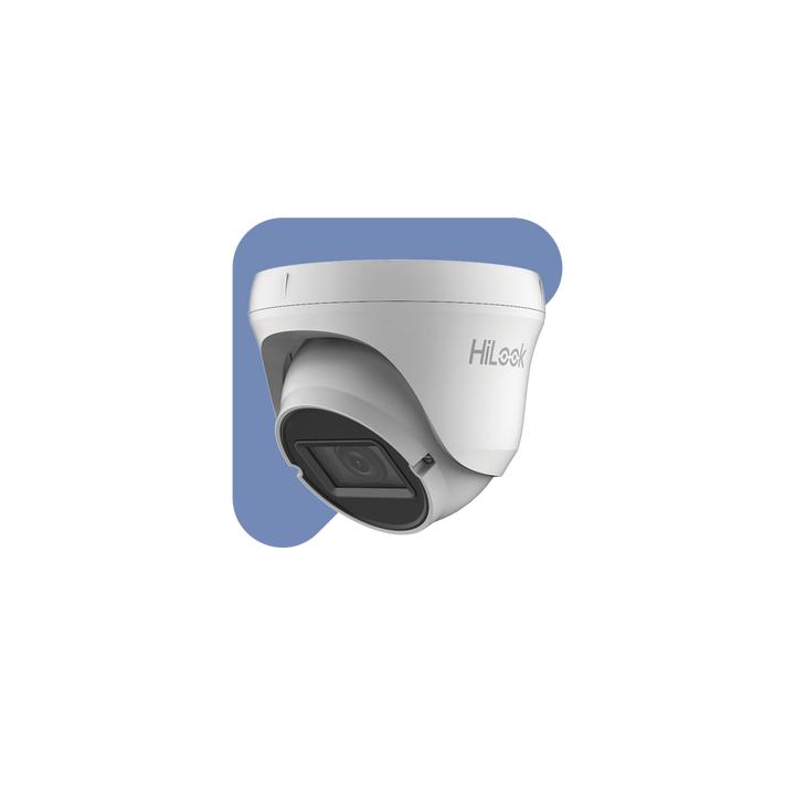 Turret TURBOHD 2 Megapíxel (1080p)  / Lente Var. 2.8 - 12 mm / 40 mts IR EXIR / IP66 / 4 Tecnologías (TVI / AHD / CVI
