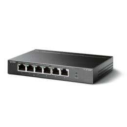 Switch PoE no Administrable de escritorio / 6 puertos 10/100 Mbps / 4 puertos PoE af/at / Presupuesto 67 W / Modo