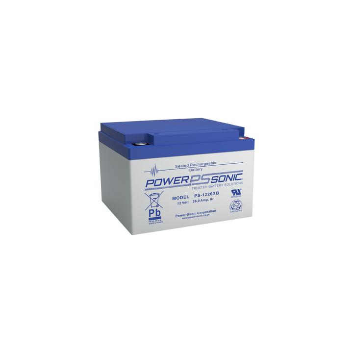 Batería 12V, 26AH, Para Respaldo, Tecnologías AGM/VRLA, 5 Años Vida Útil, Terminales M5, Reconocida UL