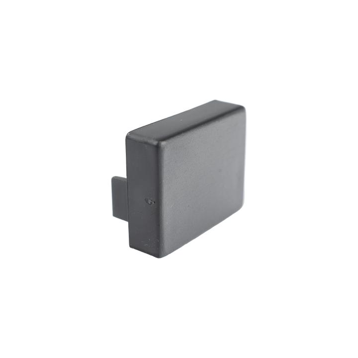 Tapa Final en Color Negro de PVC Auto Extinguible, Para Canaleta TMK-1720-N-CC (5290-02003)
