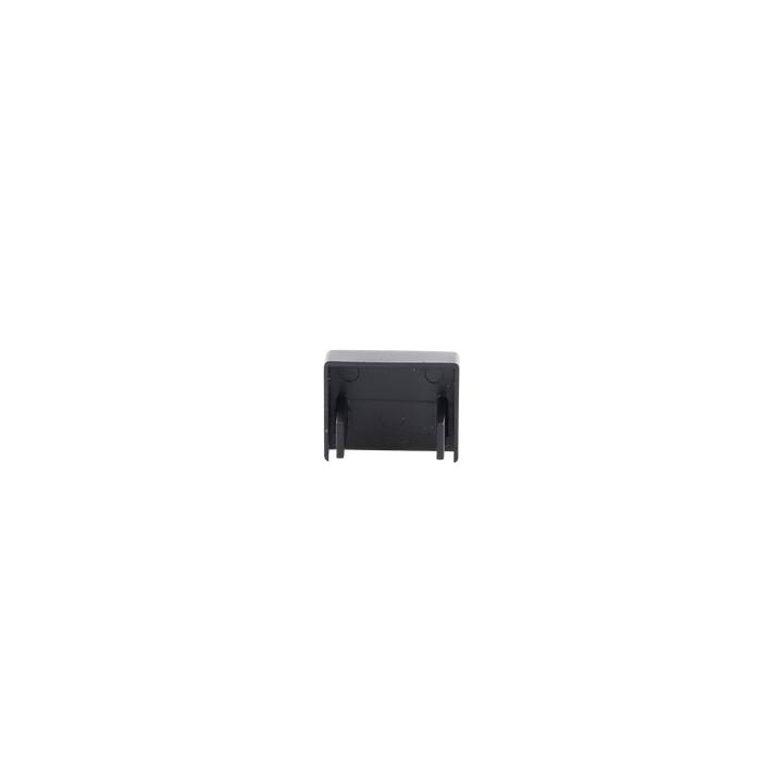 Tapa Final en Color Negro de PVC Auto Extinguible, Para Canaleta TMK-1720-N-CC (5290-02003)