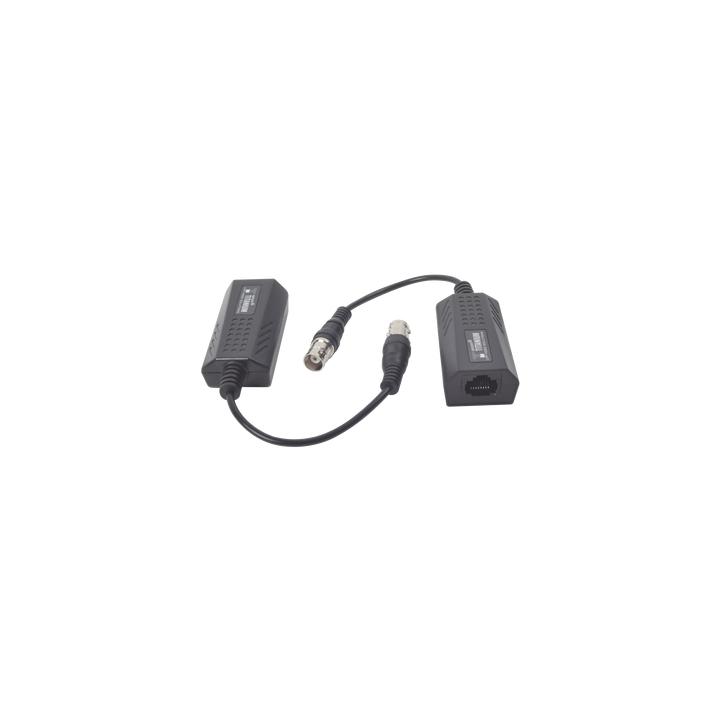Kit EXTENSOR IP por cable CABLE COAXIAL para distancias de HASTA 200 m / REUTILIZA EL CABLEADO EXISTENTE PARA CONECTAR