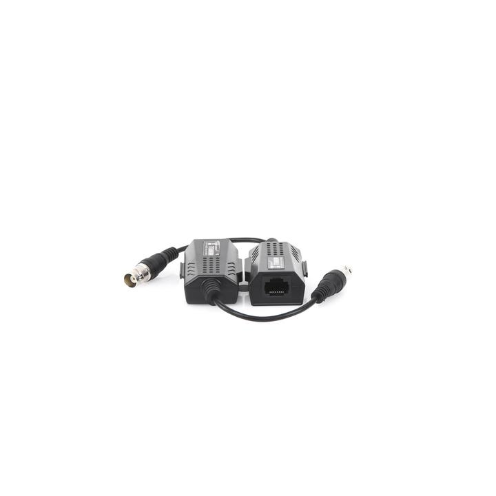 Kit EXTENSOR IP por cable CABLE COAXIAL para distancias de HASTA 200 m / REUTILIZA EL CABLEADO EXISTENTE PARA CONECTAR