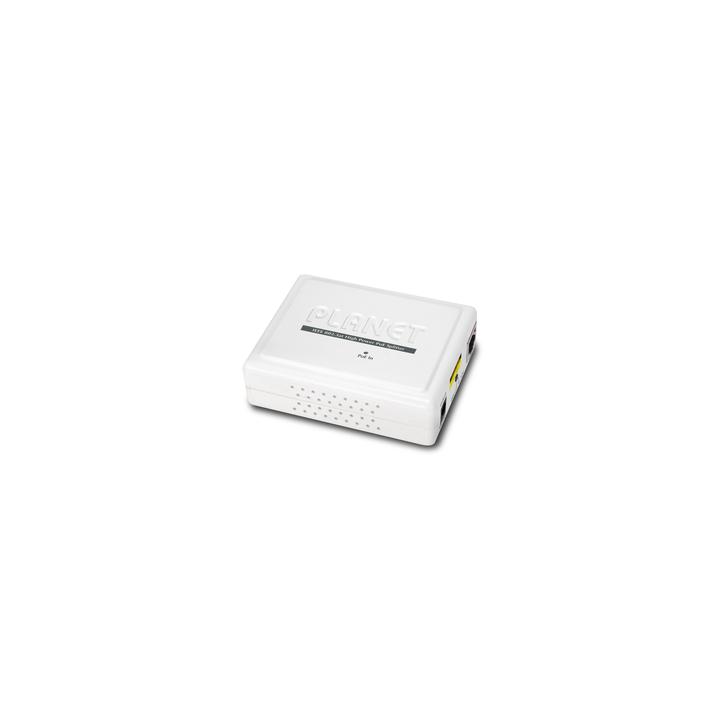 Divisor de Voltaje PoE 802.3at a 12/24 Vcc, Puerto Gigabit 10/100/1000 Mbps