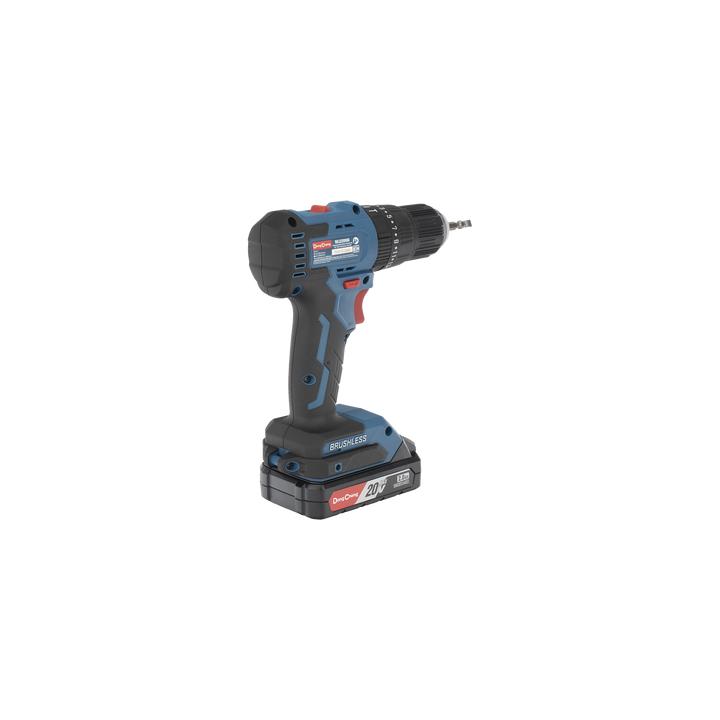 Rotomartillo Inalámbrico 20V / Motor Brushless / Broquero 1/2 in / 50 Nm Par de Apriete / 2 Baterías 2.0Ah con