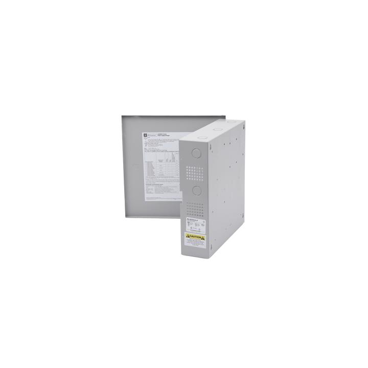 12 o 24 Vcc @ 6 A / fuente tipo control / para 8 entradas a 8 salidas / capacidad de batería de respaldo / requiere