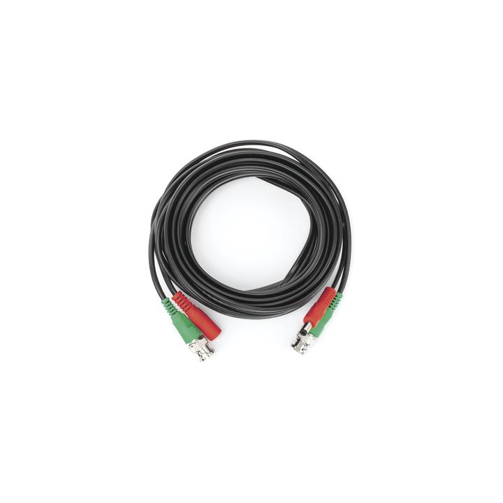 Cable Coaxial (BNC RG59) + Alimentación / SIAMES / 5 Metros (16.40 Pies) / 100% Cobre / Para Cámaras 4K / Uso