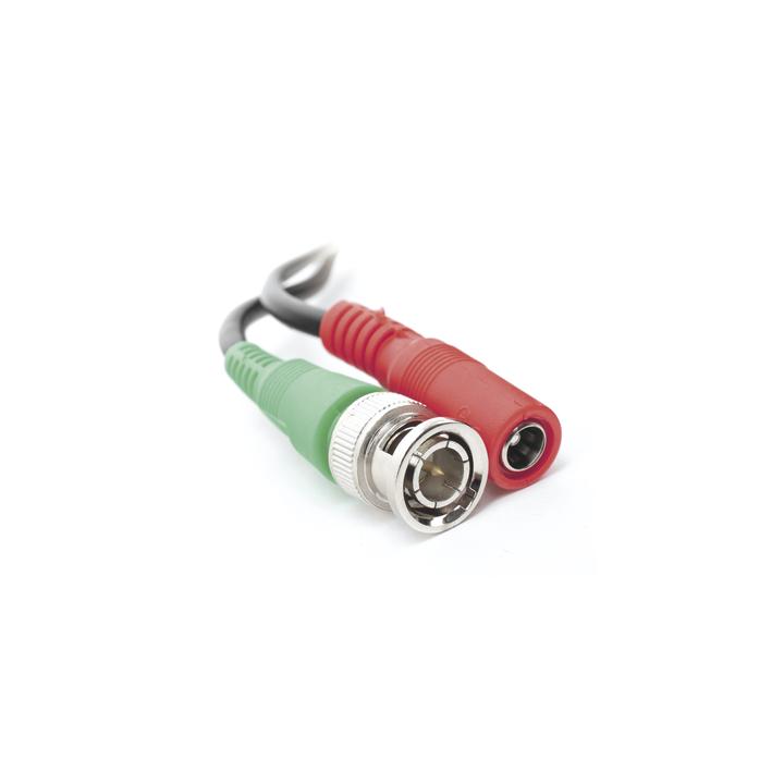 Cable Coaxial (BNC RG59) + Alimentación / SIAMES / 10 Metros (32.81 Pies) / Aleación Cobre + Aluminio CCA / Para