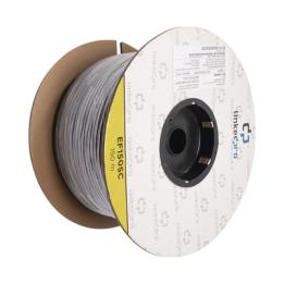 Carrete de Fibra Óptica Monomodo con Conectores SC-SC Duplex, Reforzada con Kevlar, de 150 Metros (492.13 Pies), Para