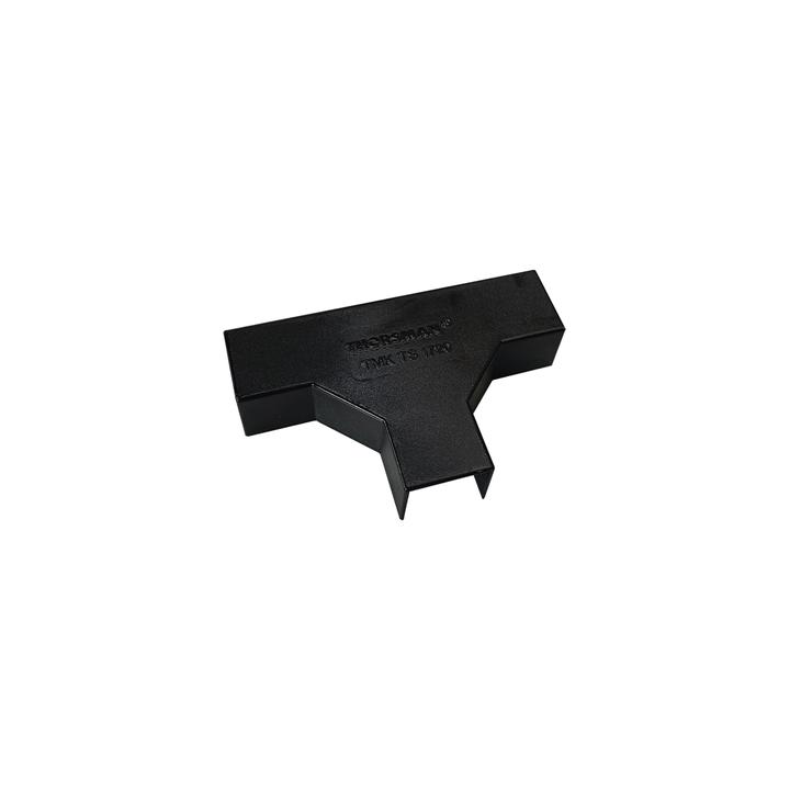 Sección en "T" Color Negro de PVC Auto Extinguible, Para Canaleta TMK-1720-N-CC (5240-02003)